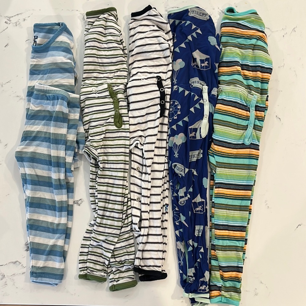 Kickee pants lot 18-24 month infant boy pajama